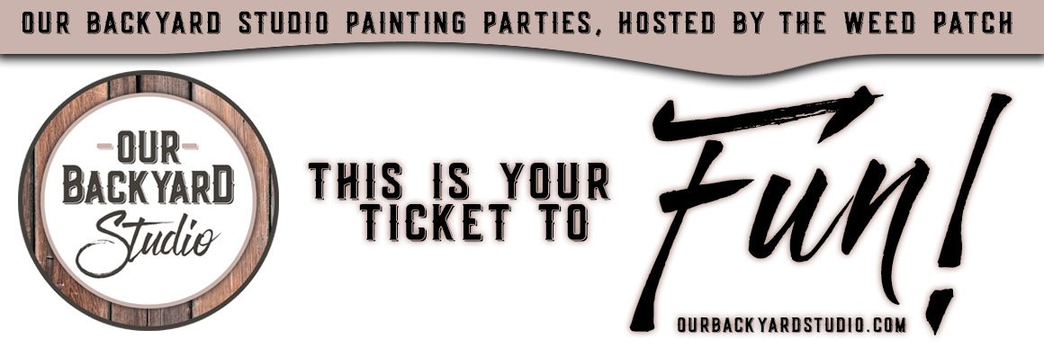 sunflower in a mug painting class