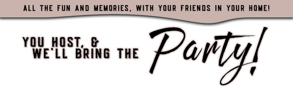 host a painting or craft party!