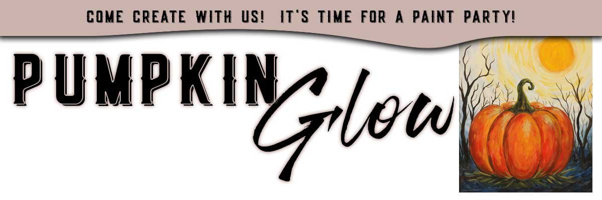 pumpkin glow union paint party