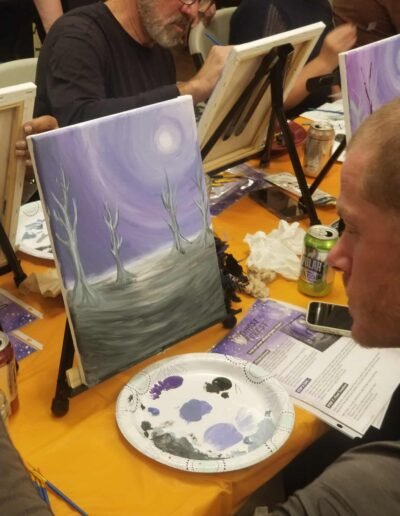 ghost of the forest Kyle Painting