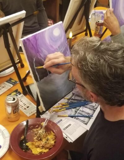 ghost of the forest michael painting