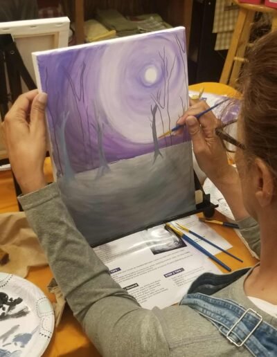 ghost of the forest Tammy painting